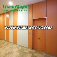 Changmight decorative compact laminate hpl wall cladding panels phenolic board interior wall panel system